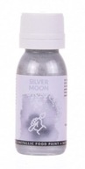 METALLIC SILVER Food Paint na štetec 18ml