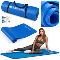 Hrubá gymnastická podložka FITNESS SG-105 NBR 173x61cm na cvičenie jogy 1,5cm