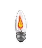 Dekoratívny zdroj svetla LED Flame 3W E27 1lm do kostola 230V PL53100