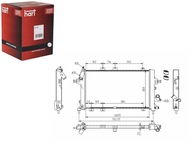 RADIÁTOR ASTRA H 1.7CDTI 04- HART