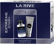 LA RIVE EXTREME STORY GEL + toaletná voda 75 ml pánska darčeková sada