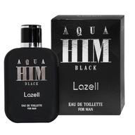 LAZELL Aqua Him Black For Men EDT toaletná voda 100ml