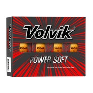 Golfové loptičky Volvik Power Soft oranžové