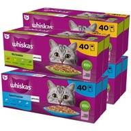 WHISKAS 6 PRÍCHUTÍ 160x85G RYBA HYDINA V ŽELÉ