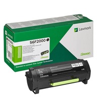 Originálny toner Lexmark 56F2000, čierny, 6000s,