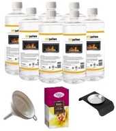 BIOFUEL set 7L bioetanolová nádoba na aromaterapiu + vanilkový olej