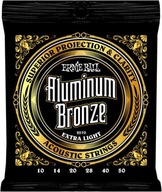 Ernie Ball Aluminium Bronze 10-50 strún (2570)