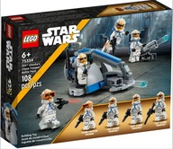 Bojová súprava LEGO STAR WARS s Ahsokiným 332 klonovým oddielom 75359