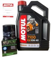 MOTUL 7100 4T olej 10W40 Ester MA2 4L + OLEJOVÝ FILTER