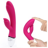 Flexibilný sexuálny masážny prístroj Dildo Vibrator 2 Motors