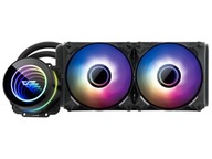 DX240 CPU vodné chladenie RGB 120x120 BLACK