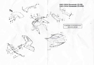 SADA SKRUTKOV KAWASAKI ZX6R 03 04