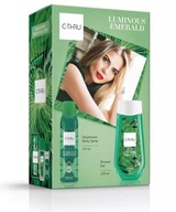 C-THRU Set EMERALD DEO SPRAY SET 150 ML + SPRCHOVÝ GÉL 250 ML