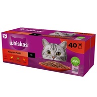 WHISKAS Krmivo pre mačky Klasické jedlá 40x85g