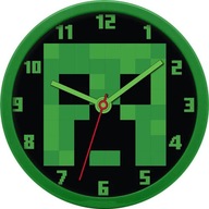 MINECRAFT NÁstenné HODINY
