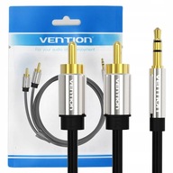 VENTION KÁBEL AUDIO KÁBEL MINI KONEKTOR 3,5MM NA 2X RCA CINCH STEREO AUX 5M