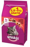 WHISKAS suché krmivo pre mačky HOVÄDZIE 3,8 kg