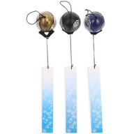 3PCS embossement Mount Wind Chimes štýlovo