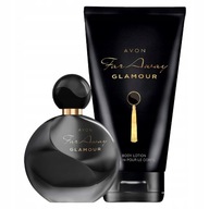 Avon – Darčeková sada Far Away Glamour pre ňu [EDP + balzam] (2 kusy)