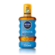 NIVEA OPAĽOVACÍ SPREJ S OLEJOM NA OPAĽOVANIE PODPORUJÚCI SPF 20 SUN (OCHRANA + BRONZOVÝ OLEJ) 2