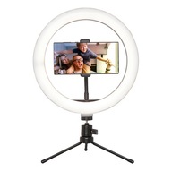 DRŽIAK TELEFÓNU VLOG KIT STATÍV LED LAMPY