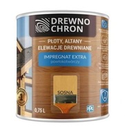 DrewnoChron EXTRA impregnácia 750ml Borovica