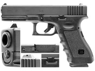 Replika zelenej plynovej airsoftovej pištole Glock 17 6 ​​mm