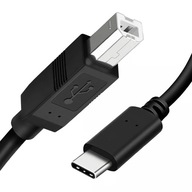 Kábel USB-C - USB-B kábel pre tlačiareň 3M Macbook