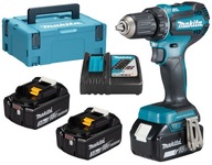 Makita skrutkovač 18V Batérie 3x3,0Ah Nabíjací kufor DDF485RF3J