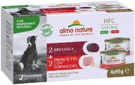 Almo Nature HFC BRESAOLA - ŠUNKA A SYR - 4x95g