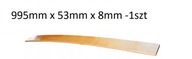 Pružinová ohýbaná pružinová tyč 995 mm