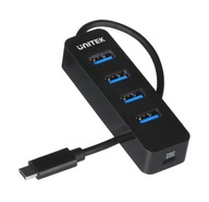 UNITEK HUB USB-C 4XUSB-A 3.1, AKTÍVNY, 10 W