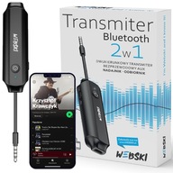 BLUETOOTH VYSIELAČ A PRIJÍMAČ PRE AUX TV