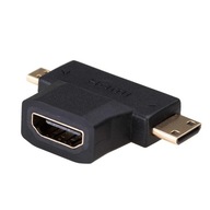 Adaptér Akyga AK-AD-23 HDMI F - Micro HDMI, Mini