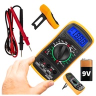 Profesionálny merač spotreby prúdu, digitálny multimeter, elektrický LCD tester