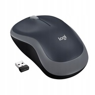 Logitech M185 myš 910-002235 (optická; 1000 DPI; šedá farba