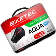 KRYT NA 2 BICYKLE Biketec Aquatec čierno-šedý