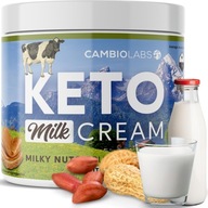 Krém z arašidového mlieka Keto Ketosis BEZ CUKRU 500g