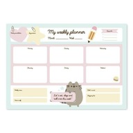 Pusheen Weekly Desk Planner A3 [Foodie]