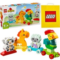 LEGO DUPLO 10412 VLAK ZVIERATKA Kocky od 1,5 roka + DARČEKOVÁ TAŠKA