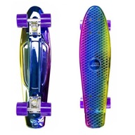 Detský pennyboard do 100kg, Iridescent PU