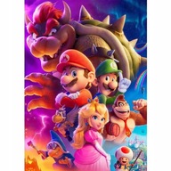 DIAMANTOVÁ VÝŠIVKA Diamantová maľba Diamantová mozaika 5D MARIO Bros. 40x30