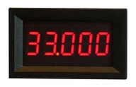 LED panelový voltmeter 0-33 000V DC