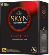 SKYN INTENSE FEEL kondómy s cvokmi 36 ks