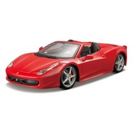 BBURAGO 1:24 Ferrari 458 Spider RED NOVÉ 18-26017