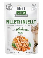 BRIT Care Filety v želé tuniaka pre mačky 24x85g