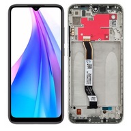 LCD DISPLEJ XIAOMI REDMI NOTE 8T STRIEBORNÝ RÁM