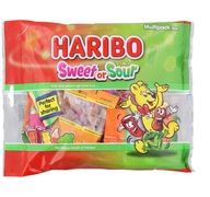 Lahodné Haribo Mini sladkokyslé gumené zmesi 350 g