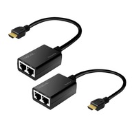 LOGILINK HDMI Extender do 30 m, 1080p/60 Hz, 0,3 m