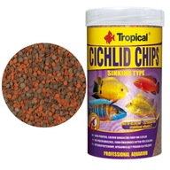 TROPICAL CICHLID CHIPS 250ml Krmivo pre cichlidy